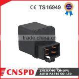 24v 5pin Auto Relay With Copper Pin Nicke Coating With Bracket