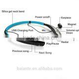 Mini Lightweight Noise Canceling Wireless Stereo Sport Bluetooth Headphones thumbnail-3