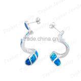 Fancy Earrings Imported From China Unique Stud Opal Earrings thumbnail-2
