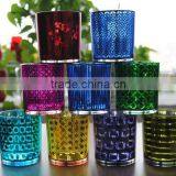 Machinemade Electroplated Clear Candle Holder thumbnail-1