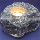 SODALITE CANDLE HOLDER