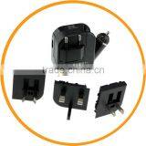 Smartphone 2 Port USB Travel Charger Car Charger With UK, EU, US, AU Plug From Dailyetech