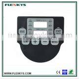 Modern Embossed Key Graphic Overlay for Electric Cooker