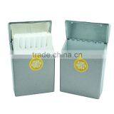 Grey ABS Plastic Cigarette Box /case / Holder Push Button for 20s Kind Size 85mm Cigrettes thumbnail-1