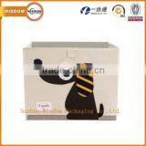 Folding Non Woven Kids Storage Box