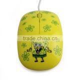 Cute Kawaii Despicable Me Computer Laptop Wired Mouse Ultra-thin 2.4Ghz Mouse