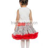Wholesale Baby Girls Pettiskirt Ruffle Chiffon Petti Top Set 0-9 Years Tutu Pettiskirt thumbnail-5