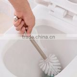 Stainless Steel Bathroom Toilet Cleanning Brush And Holder Free Standing Set