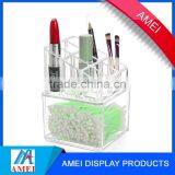 2016 Best Supply Cheap Wholesale Small Acrylic Makeup Organizer Cosmetic Sets Nail Polish Display