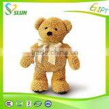 Passed EN71 Test Bear Plush Toy, Gray Plush Teddy Bear thumbnail-1