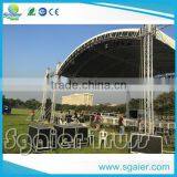 Aluminum Arch Roof Truss ,curve Roof Truss 4 Pillar 12m by 10m for Sale thumbnail-5