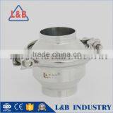 Stainless Steel 316 Tri-clamp/welded 1/2" Check Valve thumbnail-1