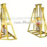 5/10 Ton Cable Stand Reel Stand Cable Drum Lifting Jacks thumbnail-1