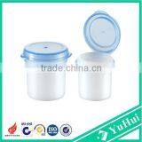 12g Translucent Color Plastic Jar With Flip Top Cap Empty Pharmaceutical Pills Medicine Packaging PP Plastic Jar With Hing Lid thumbnail-1