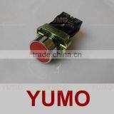 Push Button Switch LAY5-BA42L With Lock Red thumbnail-1