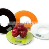 Colorful Super Thin Glass Kitchen Scale 5kg/1g