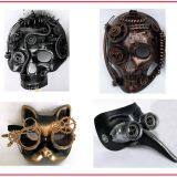 Steampunk Mask 4 Styles Assorted thumbnail-1