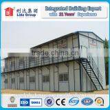 Modular 2 Floors Residential Flat Roof Prefab House thumbnail-2