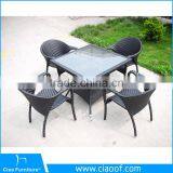 Factory Best Price Top Sale Stylish 4Pcs Outdoor Rattan Furniture Sets thumbnail-4