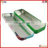 Professional Custom Rectangle Pen Metal Tin Box thumbnail-4
