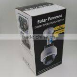 Factory Cheap Fake Dome Camera, Realastic Looking Waterproof Solar CCTV Security Camera, Dummy Speed Security Camera For Sale thumbnail-6