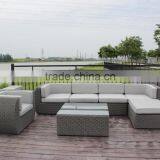 Luxury Outdoor Furniture Sectional Sofa Rattan Garden Sofa Set thumbnail-2