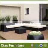 New Design Outdoor Patio Rattan Sofa Home Garden Furniture Sofa thumbnail-1