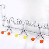 New Over The Door 6 Hook Rack, Hook Coat Rack, Closet Door Rack thumbnail-2