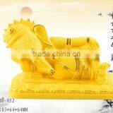 Best Quality Gold Lord Ganesha for Decoration thumbnail-1