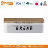 Metal Rectangle Home Goods Bread Lock Storage Canister thumbnail-2