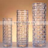 Straight Hape Glass Vase With Weave for Decoration&Gift thumbnail-2