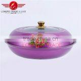 Stainless Steel Asia Dinner Dishes Soup Pot/ Dish Soup Pot With OEM Decal thumbnail-2