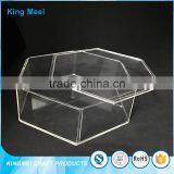 High Quality Large Clear Transparent Acrylic Storage Box thumbnail-2