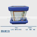 Vietnamese Ceramic Hand Carved Mini Flower Pot BN-M119 thumbnail-1