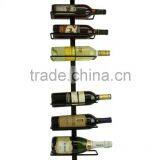 9 Bottle Decorative Wall Mount Wine Rack Holder