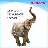 Resin antique bronze elephant sculpture