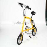 12" Mini Electric Folding Bike Two Seat Electric Bike thumbnail-1