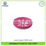 Home Using PP Materical Flower Pattern Plastic Soap Dishes