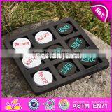 2017 New Design Children Educational Wooden Noughts and Crosses Game W01B036 thumbnail-5