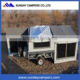 Campig House Pop up Trailer Roof Rack Camp Tent on a Trailer for Sale
