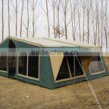 Outdoor Sports 4WD Waterproof Cotton Canvas Fabric Camping Trailer/Car Trailer Tent for Camping