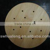2016 New Design Rounded Bamboo Dinner Mat With Hole