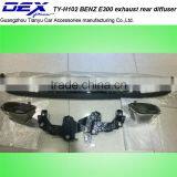 AUTO PP B~ENZ E300 Exhaust Rear Diffuser & Exhaust Tip