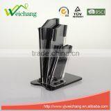WCCP003 3 PCS Acrylic Knife Holder Cutting Head Fashion Design Knife Rack, thumbnail-2