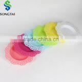 Round Lace Brim Flower Pot Tray thumbnail-1