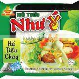 QUALITY INSTANT RICE VERMICELLI 60g (Hu Tieu) WITH VEGETABLE FLAVOUR - Thien Huong Food JSC thumbnail-1