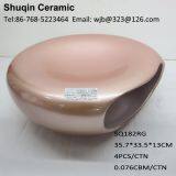 Ceramic Pot for Home Decor Indoor Flower Pot Painting Pot thumbnail-2