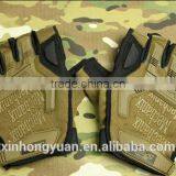 Custom Brown Antislip Abrasion Proof Military Tactical Half Gloves thumbnail-1