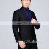 2015 Popular Black Business Slim Fit Suits BSPS0098 thumbnail-2