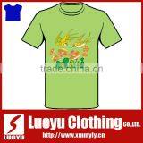 2017 Mens High Qualit Polyester o Neck Soft T-shirt Made in China thumbnail-1